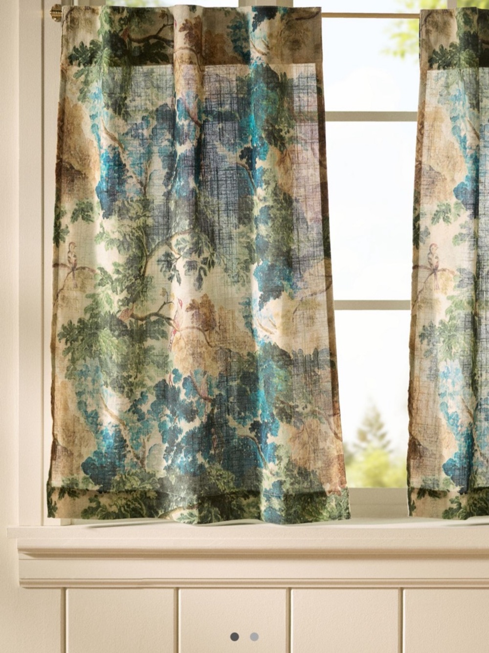 Anthropologie Judarn Cafe Curtain Set